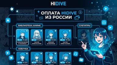 Как оформить подписку HiDive из России в 2026 году: без зарубежной карты