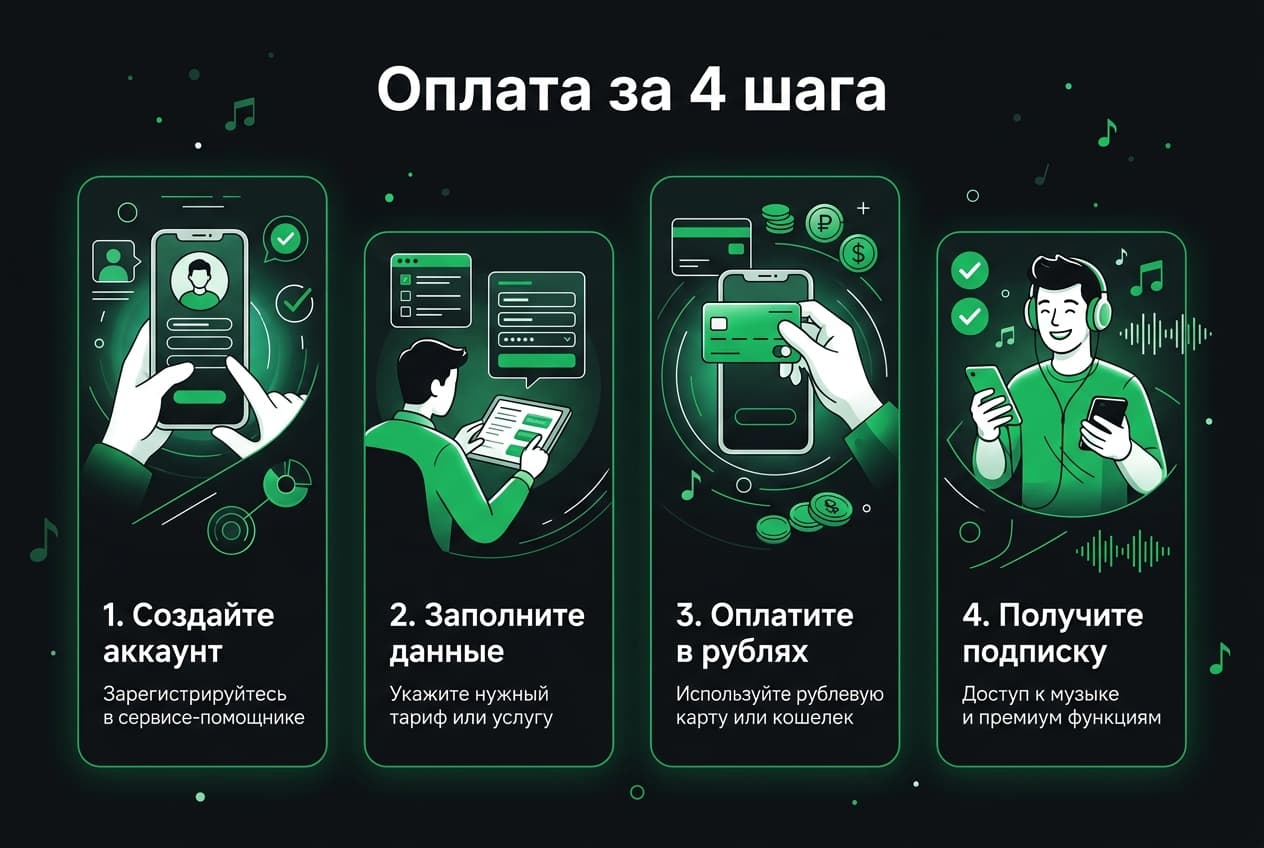 Как оформить подписку Spotify из России в 2026 году: без зарубежной карты — фото 4