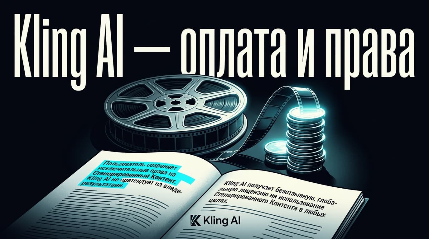 Как оплатить Kling AI из России в 2026 году: кредиты, водяной знак и противоречие в правилах