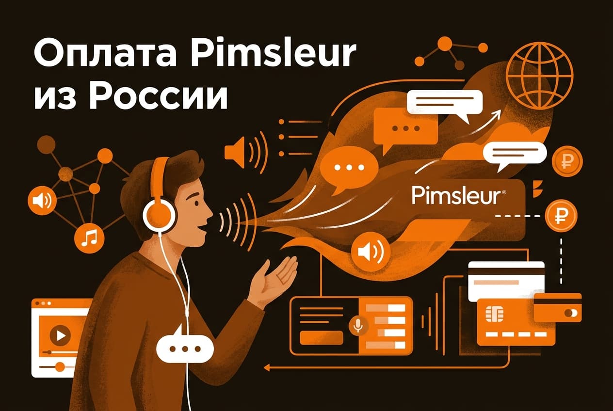 Как оформить подписку Pimsleur из России в 2026 году: без зарубежной карты