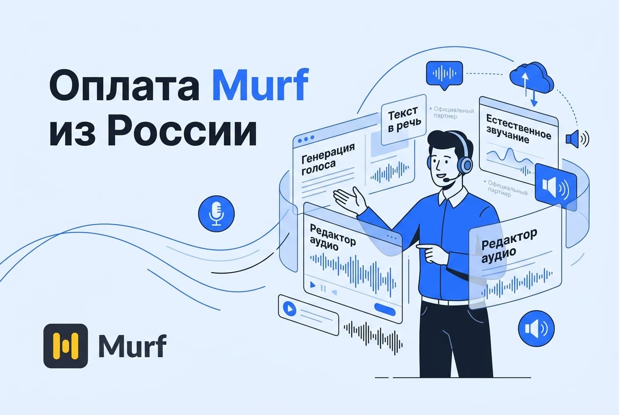 Как оформить подписку Murf из России в 2026 году: без зарубежной карты