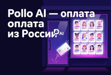 Как оплатить Pollo AI из России в 2026 году: тарифы, кредиты и честная математика