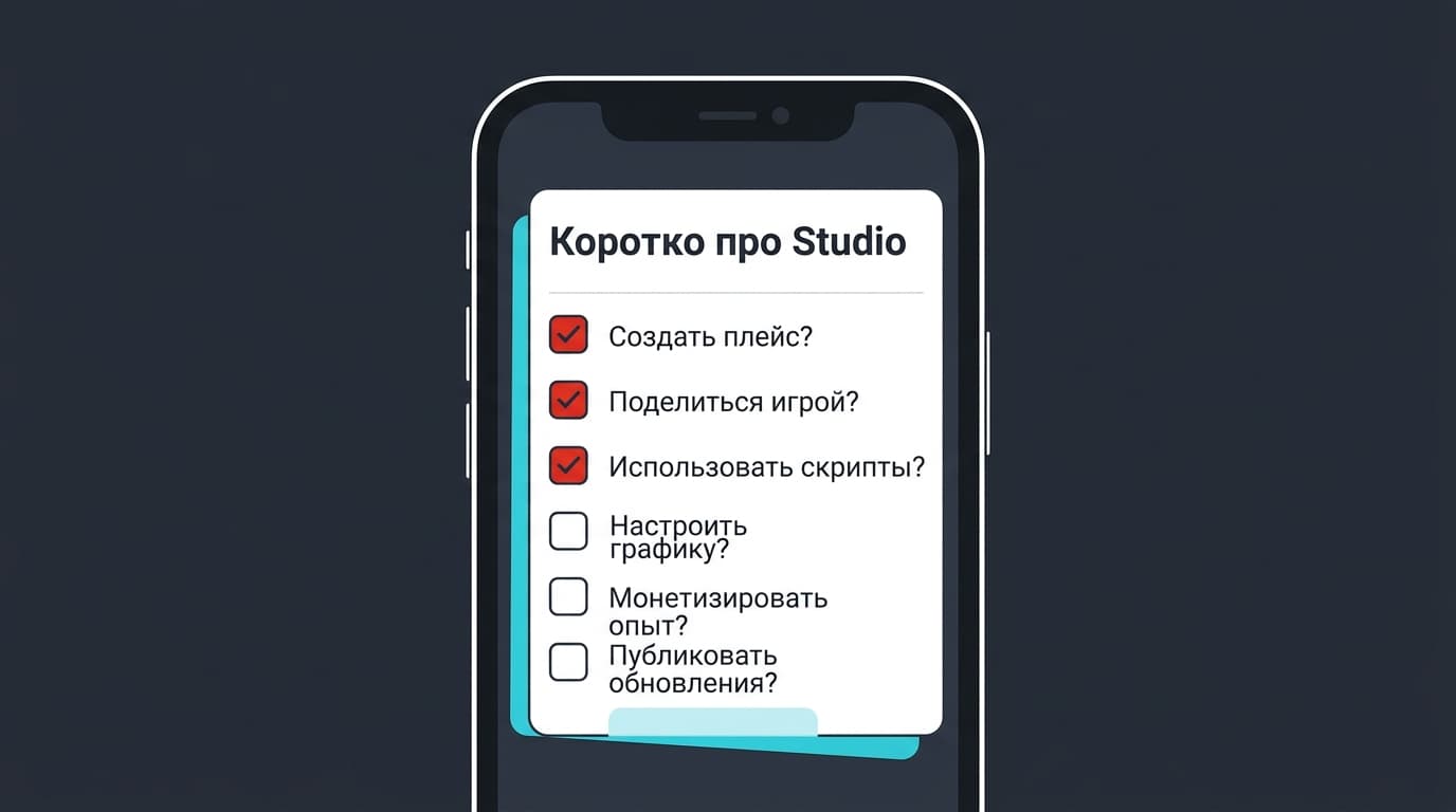 Можно ли поставить Roblox Studio на телефон: честное расследование — фото 5