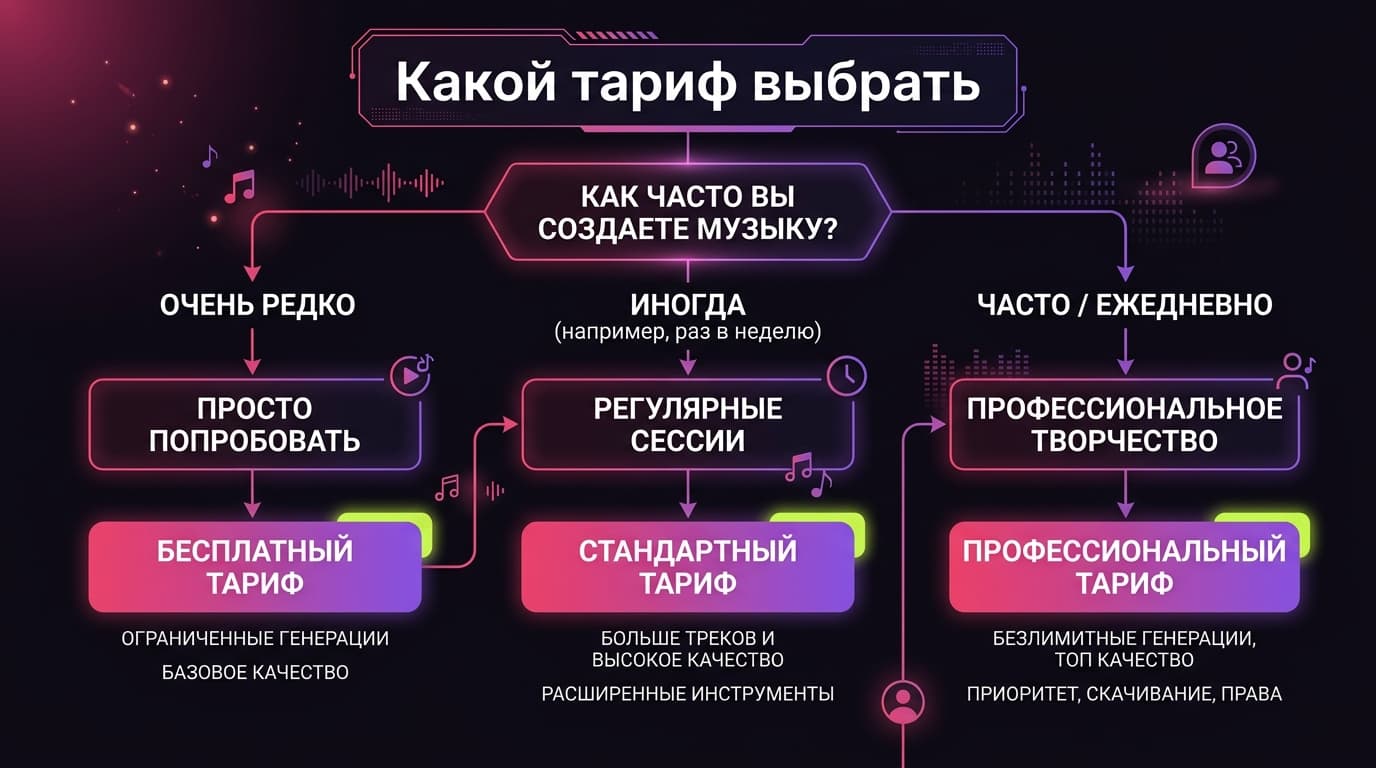 Udio: сравниваем Free, Standard и Pro и решаем, какой план брать — фото 3
