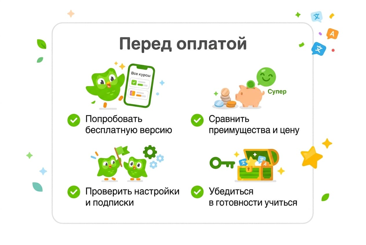 Как оплатить подписку Duolingo из России в 2026 году — фото 5