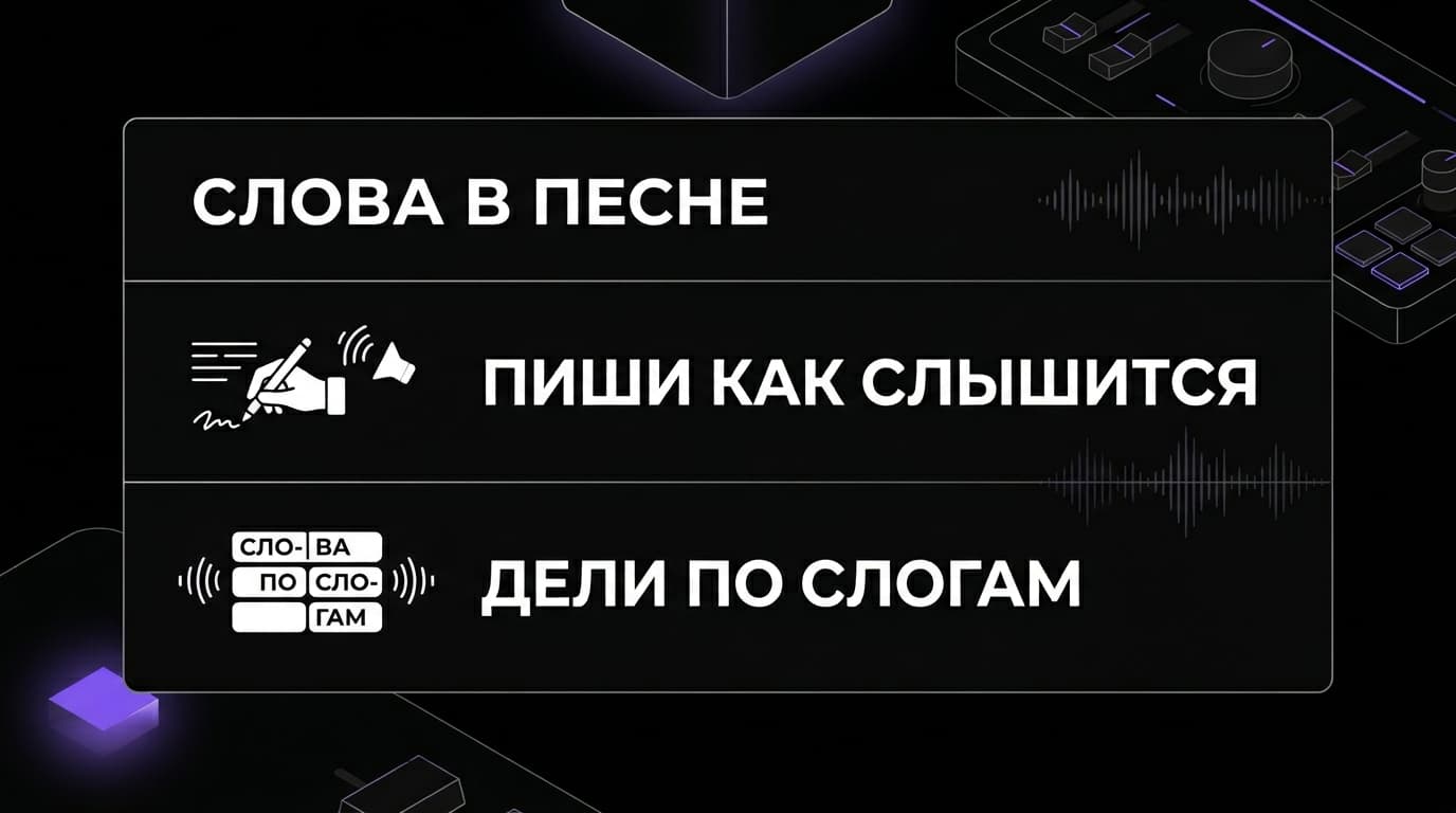 Suno: как правильно произносится название и как заставить нейросеть чисто петь слова — фото 2