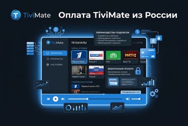 Как оплатить подписку TiviMate из России в 2026 году: без зарубежной карты