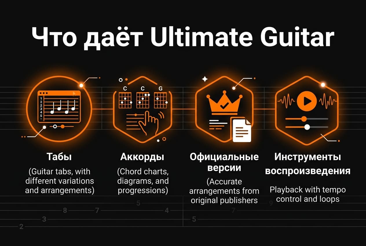Как оформить подписку Ultimate Guitar из России в 2026 году: без зарубежной карты — фото 1