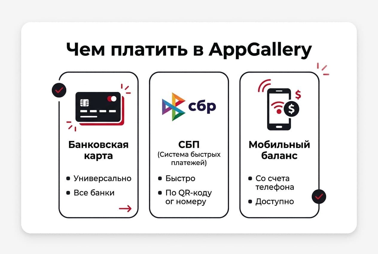 Как оплатить подписку Huawei из России в 2026 году — фото 2