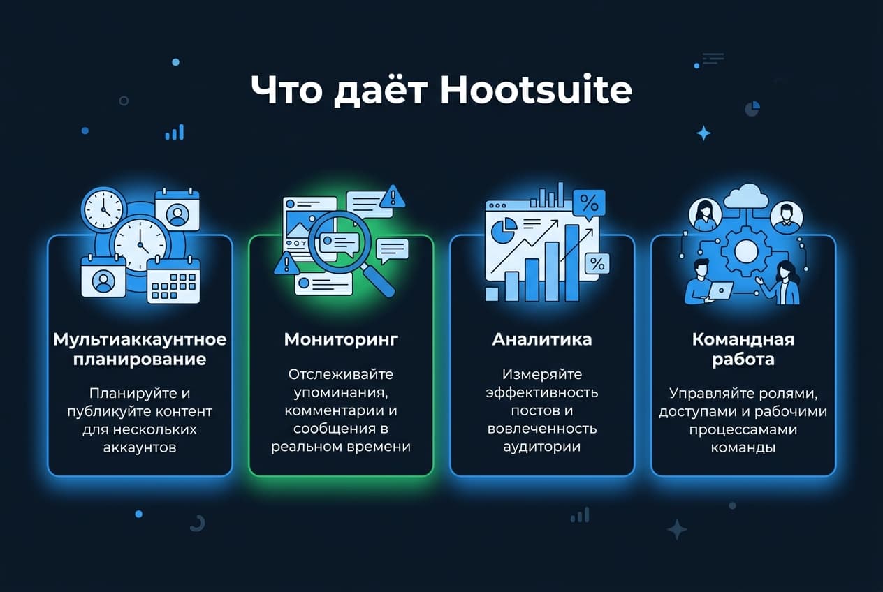 Как оформить подписку Hootsuite из России в 2026 году: без зарубежной карты — фото 1