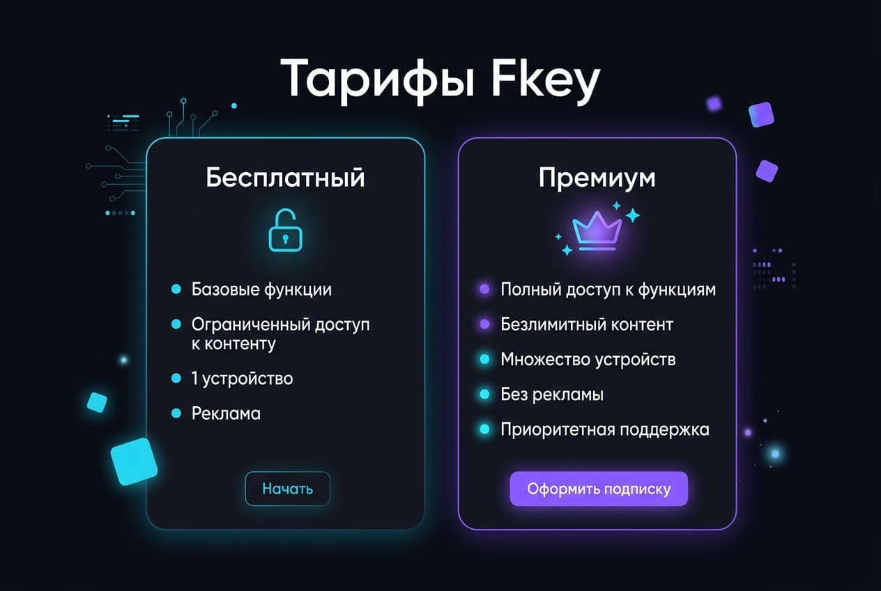 Как оплатить подписку Fkey из России в 2026 году: без зарубежной карты — фото 2