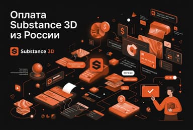 Как оформить подписку Substance 3D из России в 2026 году: без зарубежной карты