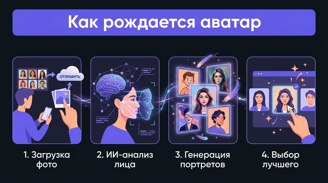 Нейроаватары в Remini без эффекта пластиковой куклы: как загрузить фото правильно — фото 3