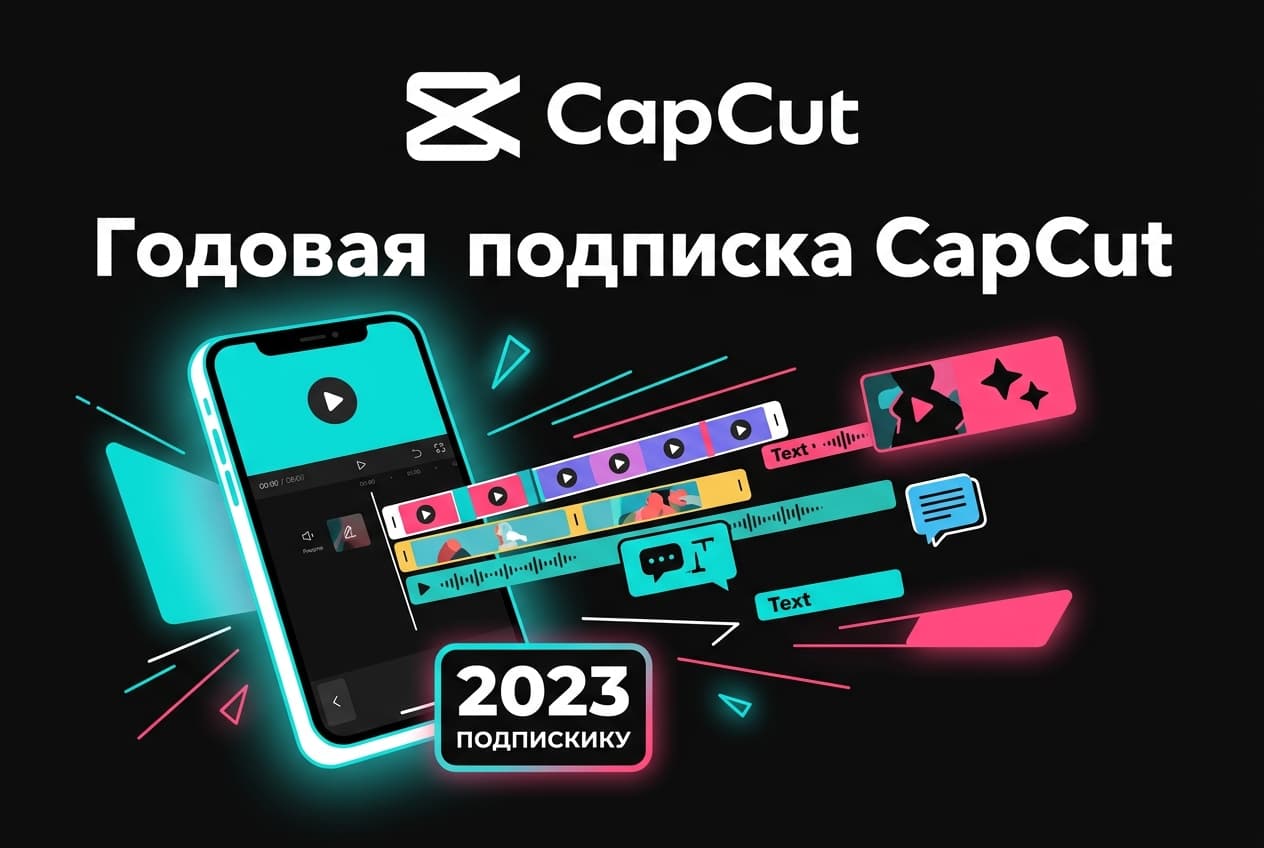 Как оплатить годовую подписку CapCut Pro из России в 2026 году