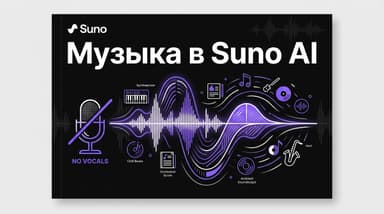 Инструменталы в Suno AI: как сделать музыку без слов — от бита до фона под видео
