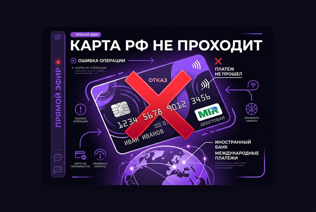 Как оплатить подписку Twitch из России в 2026 году: без зарубежной карты — фото 3