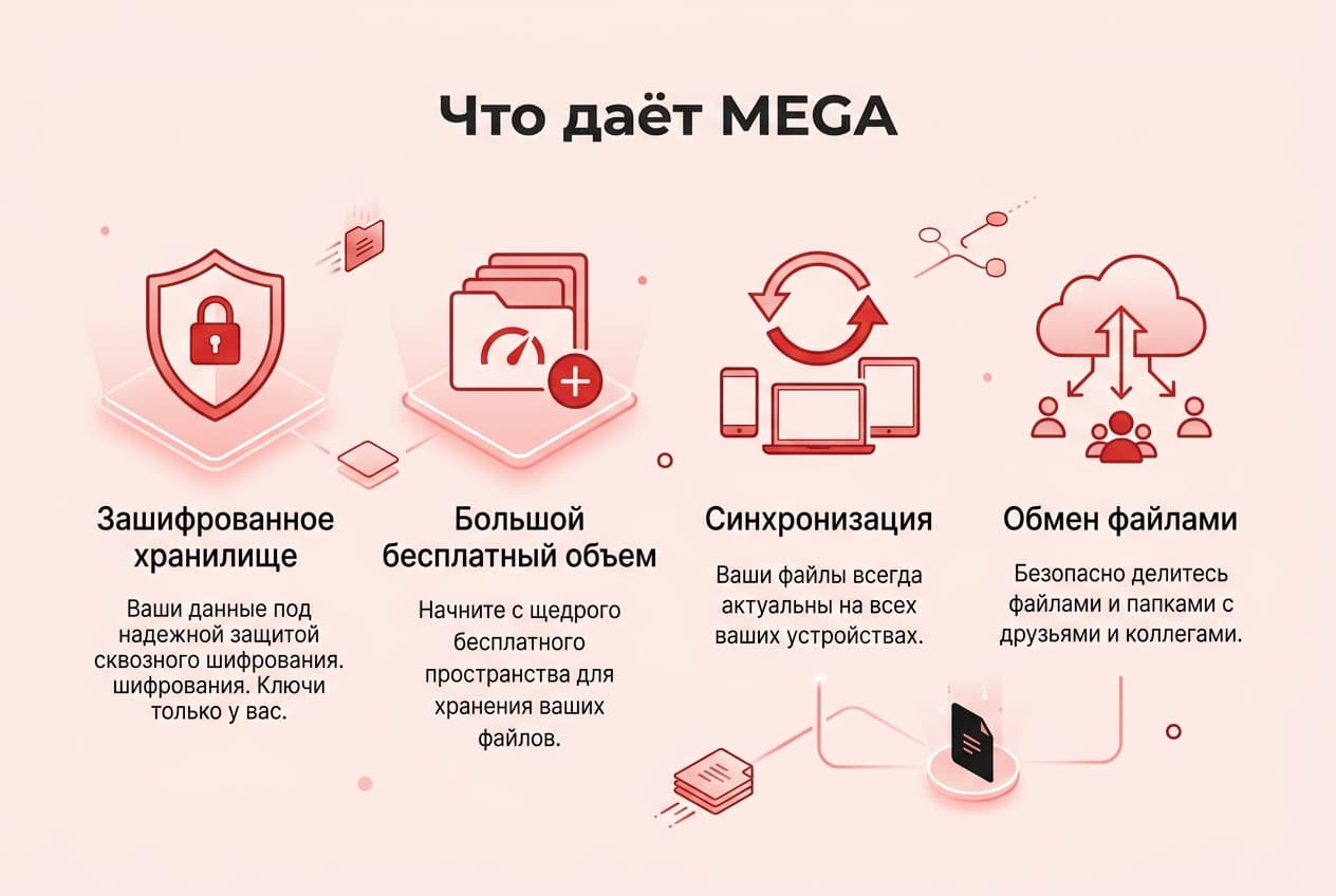 Как оформить подписку MEGA из России в 2026 году: без зарубежной карты — фото 1
