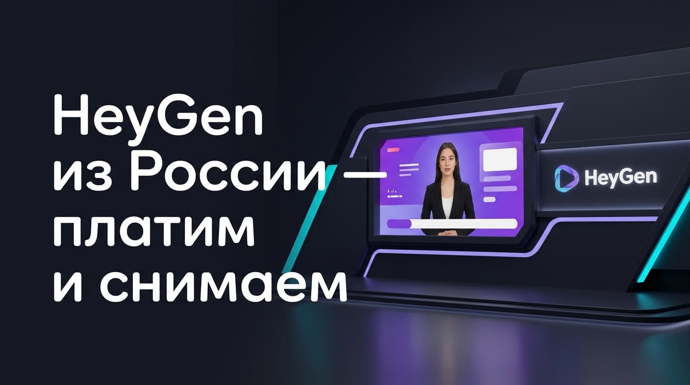 HeyGen из России в 2026 году: как разобраться в тарифах, кредитах и оплатить сервис