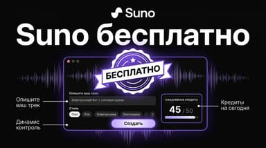 Suno без подписки: сколько песен реально сделать бесплатно и на чём обрежут крылья