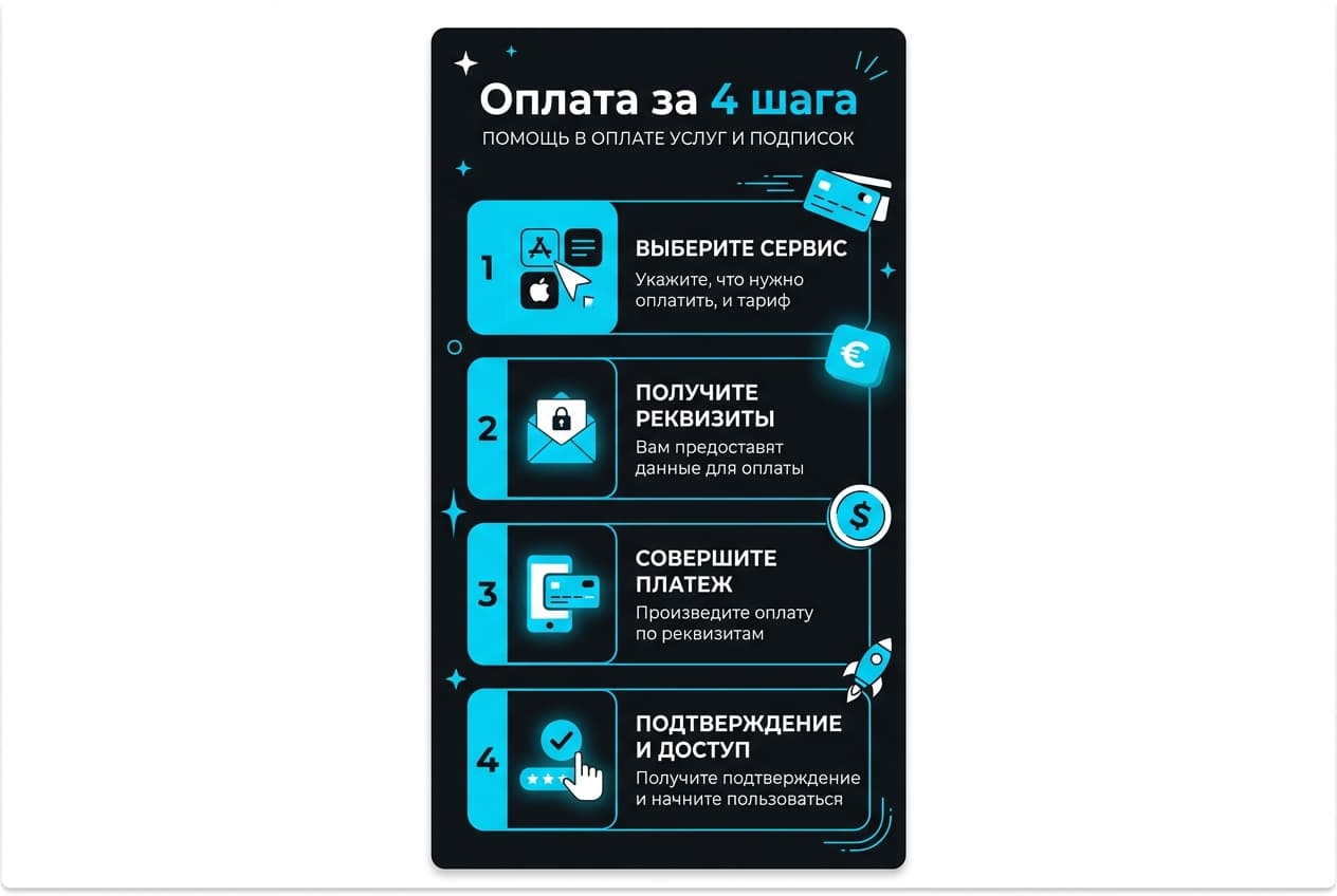 Как оплатить OnlyFans из России в 2026 году: подписка на авторов без зарубежной карты — фото 4