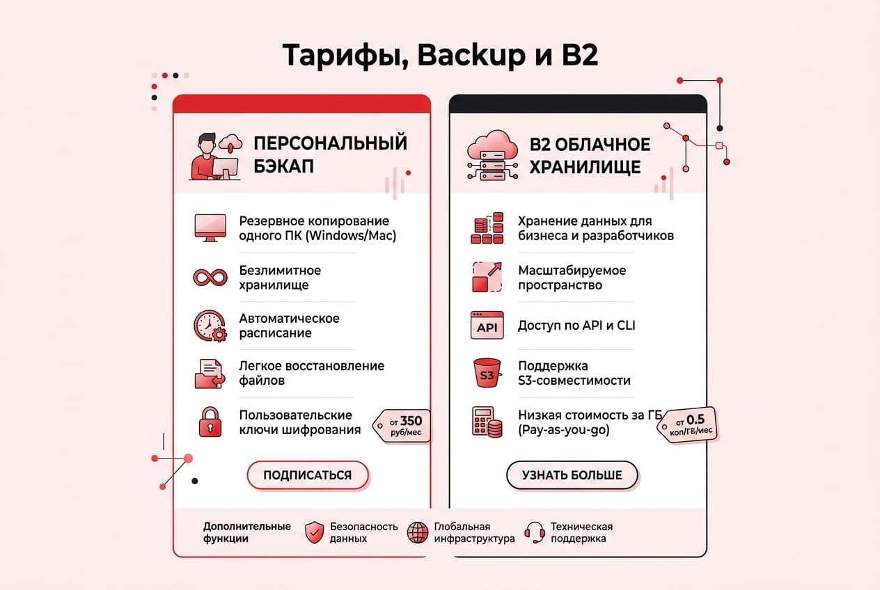 Как оформить подписку Backblaze из России в 2026 году: без зарубежной карты — фото 2