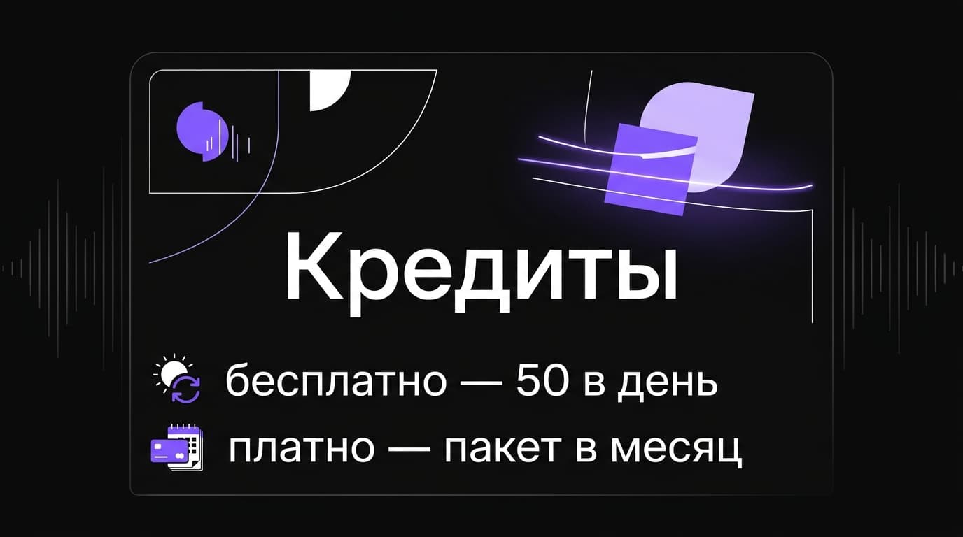 Кончились кредиты в Suno: что делать и как пополнить аккаунт — фото 1