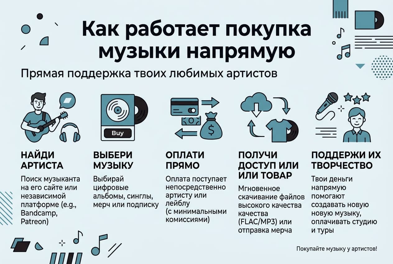 Как оплатить покупки на Bandcamp из России в 2026 году: без зарубежной карты — фото 2