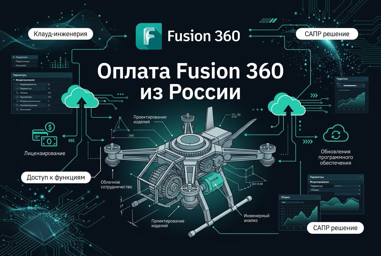 Как оформить подписку Fusion 360 из России в 2026 году: без зарубежной карты