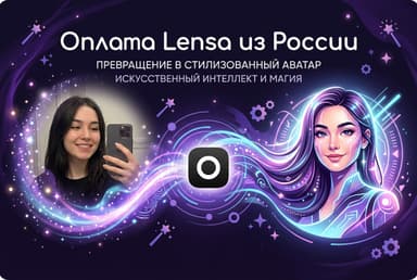 Как оплатить Lensa из России в 2026 году: подписку без зарубежной карты
