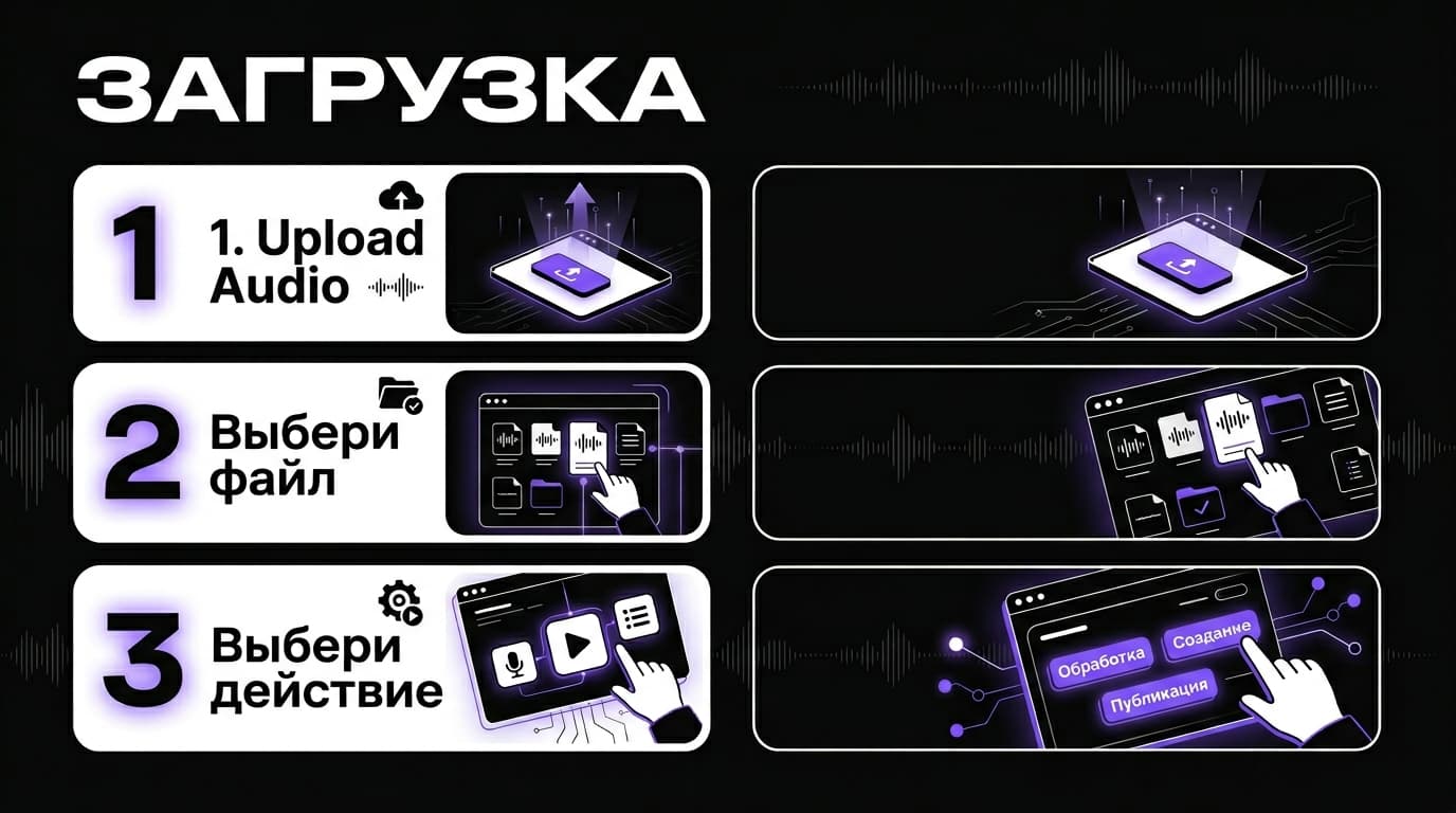 Загрузка своей песни в Suno: как сделать кавер, ремикс или продолжение из готового трека — фото 1