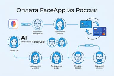 Как оформить подписку FaceApp из России в 2026 году: без зарубежной карты