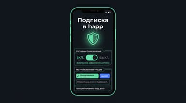 Как оформить подписку в приложении happ и не запутаться в настройках