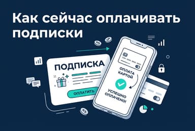 Как сейчас оплачивать подписки из России в 2026 году