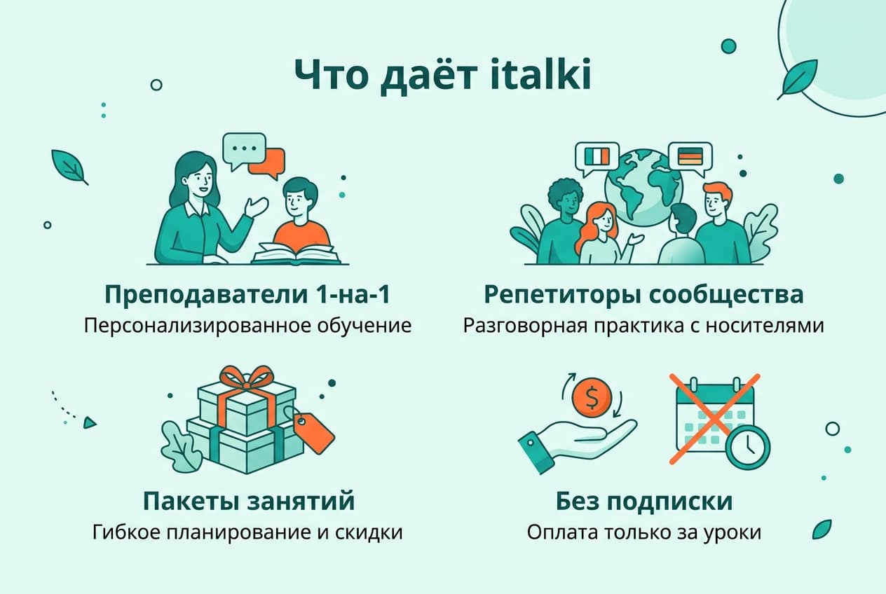 Как пополнить баланс italki из России в 2026 году: без зарубежной карты — фото 1