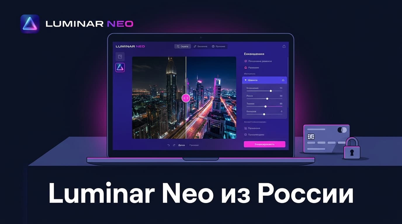 Как купить Luminar Neo (Skylum) из России в 2026 году? Разбор частых ошибок при выборе лицензии