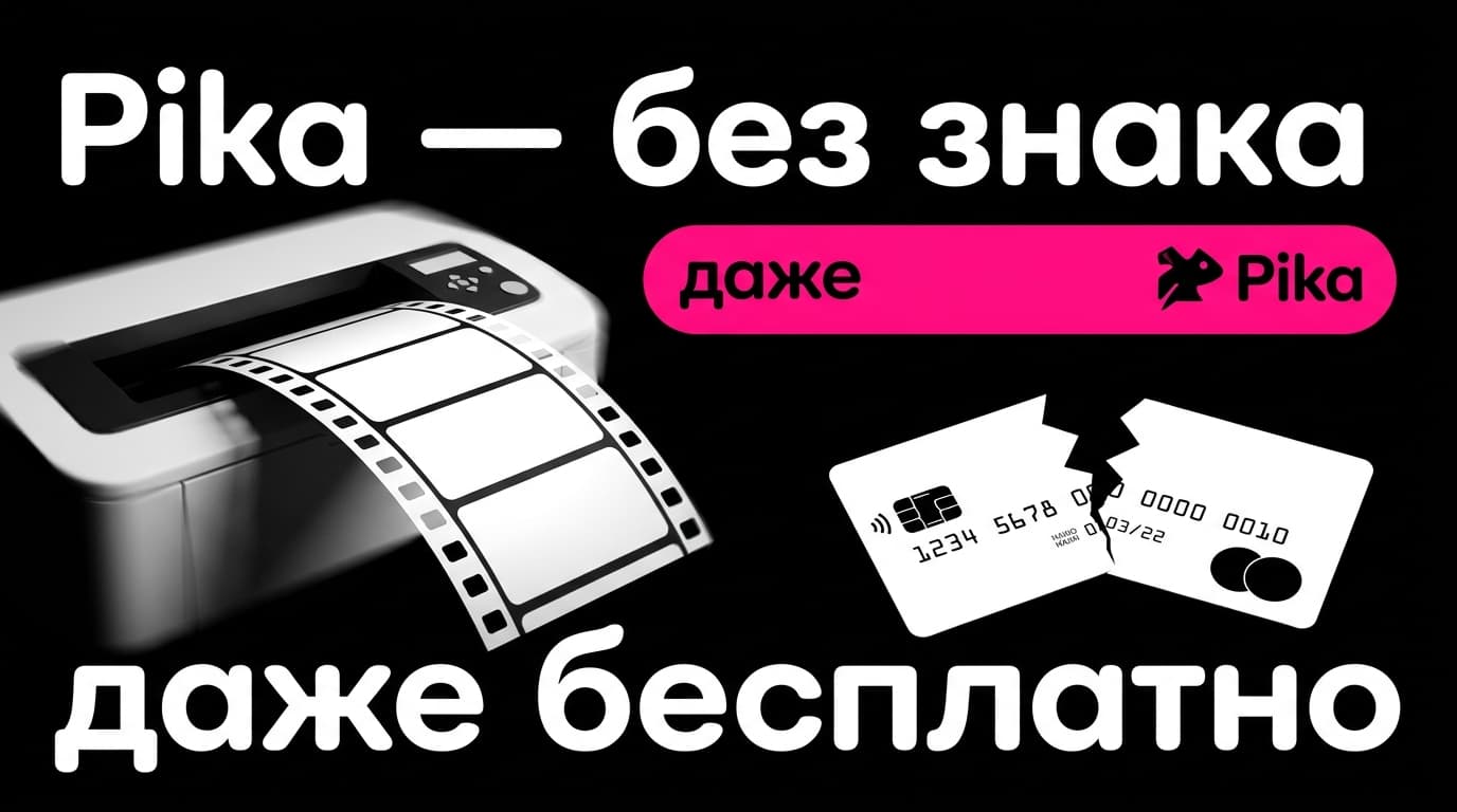 Как оплатить Pika из России в 2026 году: тарифы, кредиты и цена одной секунды видео