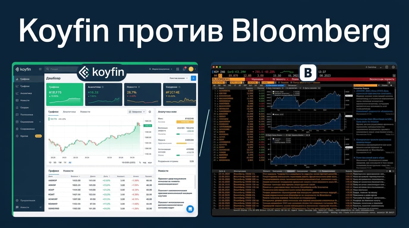 Koyfin или Bloomberg Terminal: кому что и за какие деньги в 2026