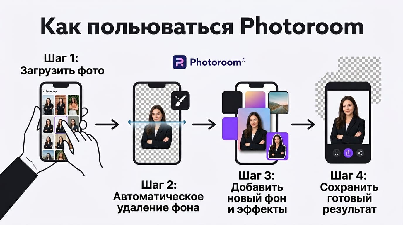 Photoroom для новичков: как разобраться с редактором фото за один заход