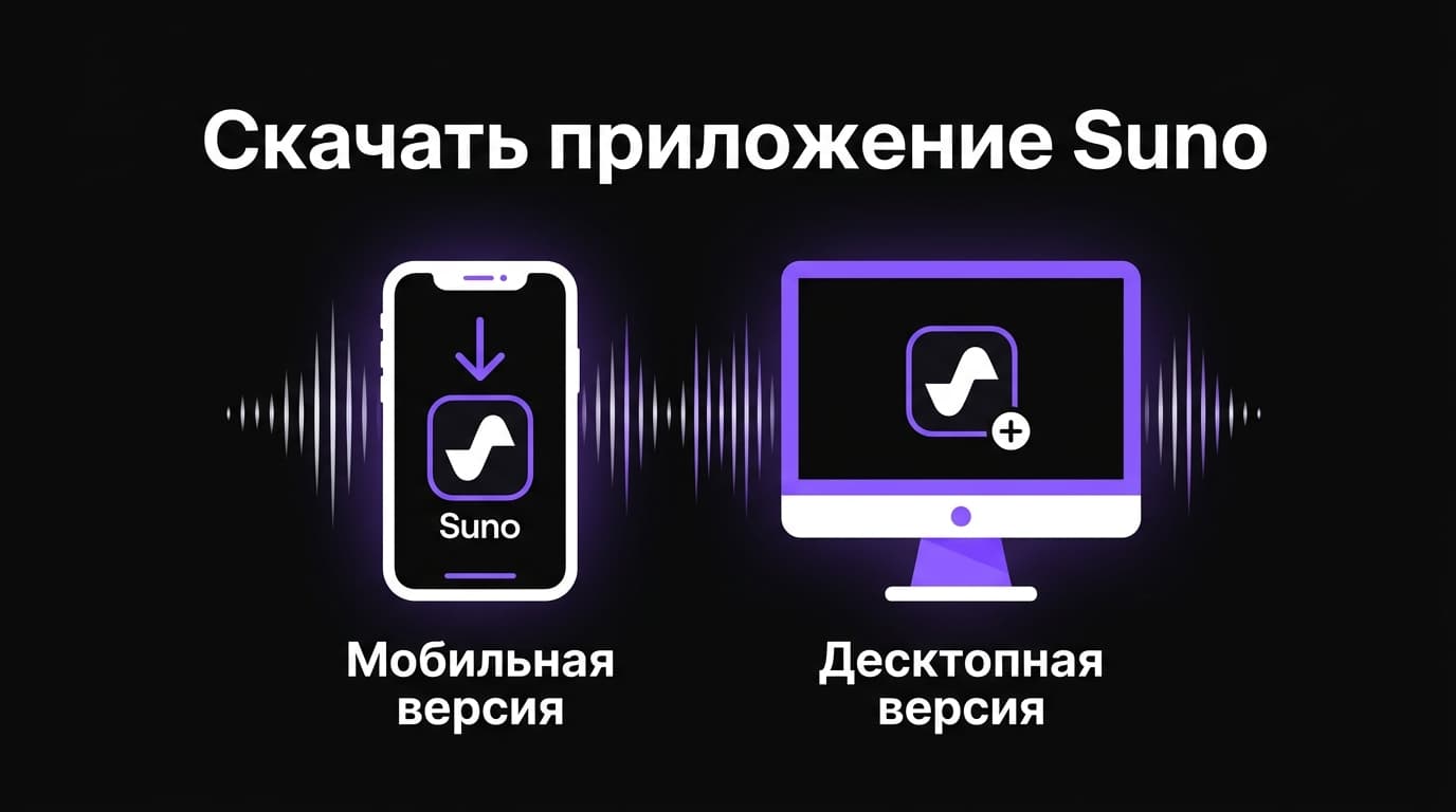 Suno на телефоне и компьютере: как поставить приложение и не потерять доступ к трекам