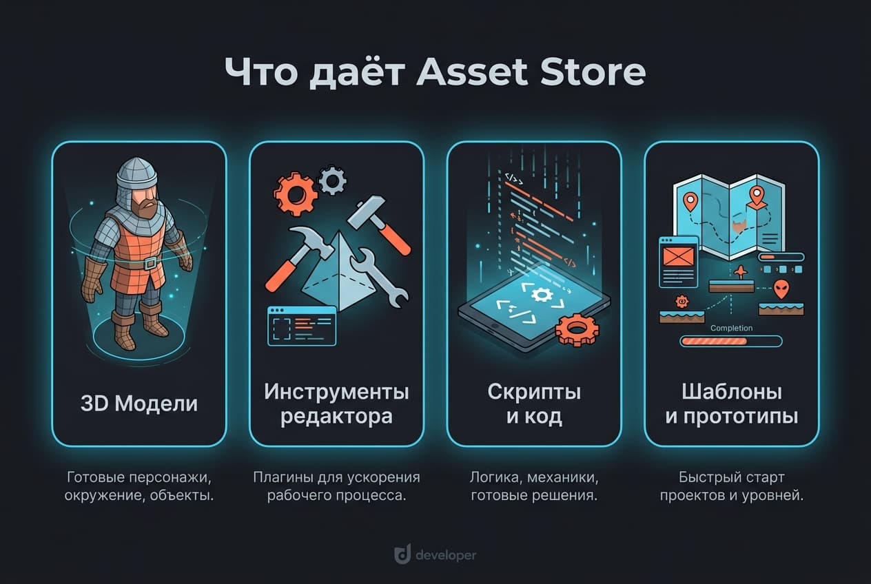 Как оплатить покупки в Unity Asset Store из России в 2026 году: без зарубежной карты — фото 1