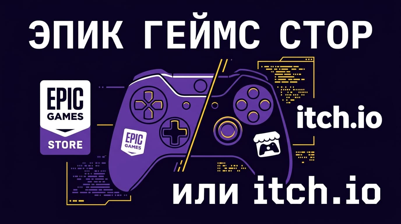 Epic Games Store vs itch.io: где искать инди-игры в 2026