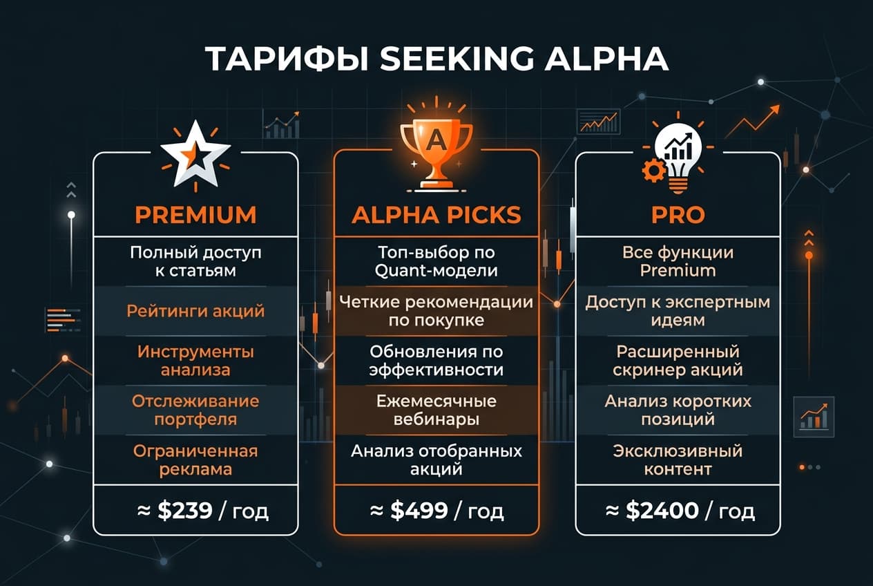 Как оформить подписку Seeking Alpha из России в 2026 году: без зарубежной карты — фото 2