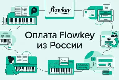 Как оформить подписку Flowkey из России в 2026 году: без зарубежной карты