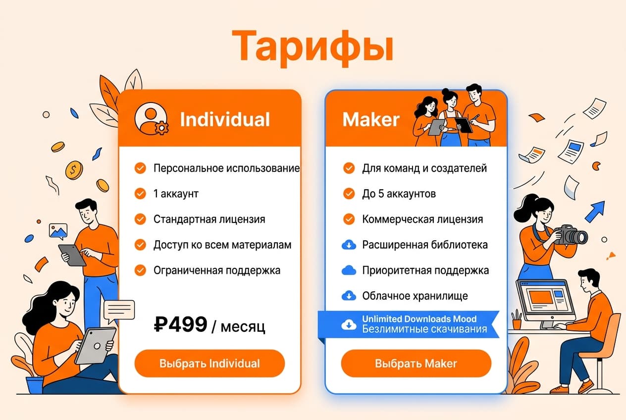 Как оформить подписку Storyblocks из России в 2026 году: без зарубежной карты — фото 2