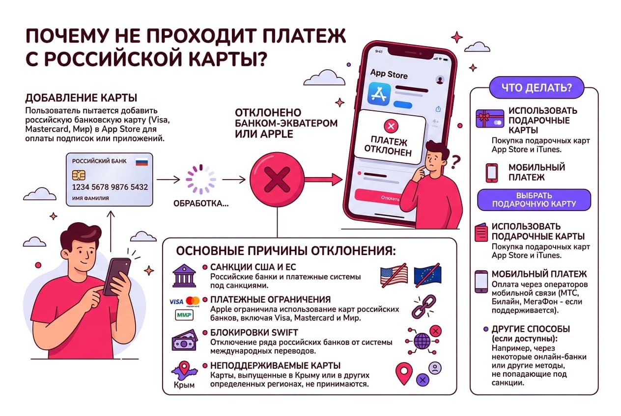 Как оплатить подписку Photoroom из России в 2026 году — фото 3