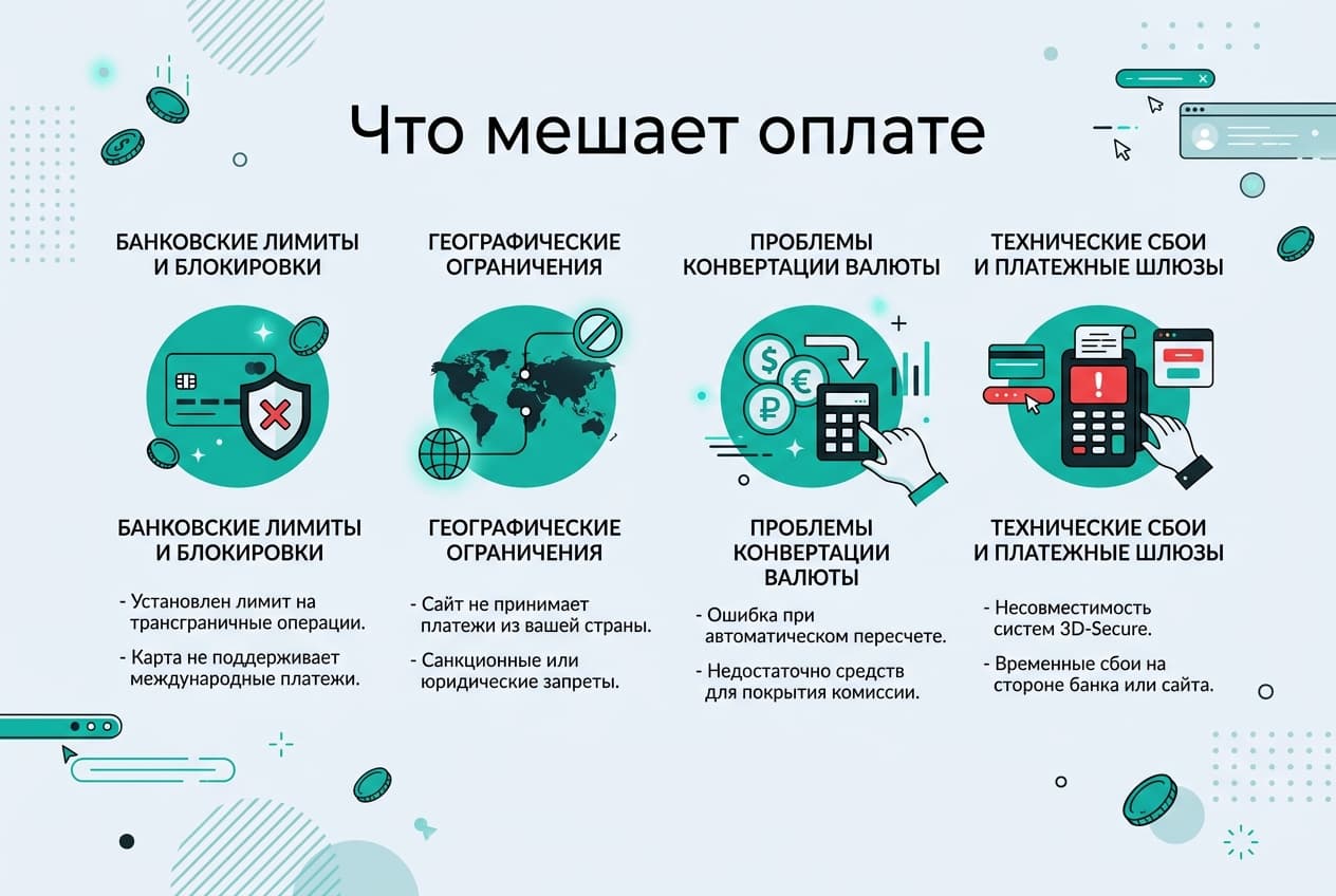 Как оплатить на зарубежных сайтах из России в 2026 году: рабочие способы — фото 1