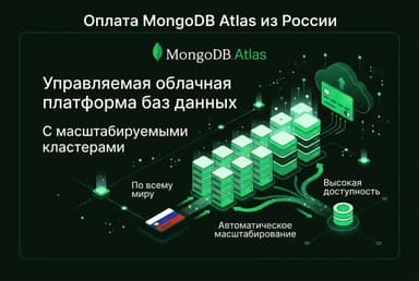 Как оплатить MongoDB Atlas из России в 2026 году: без зарубежной карты