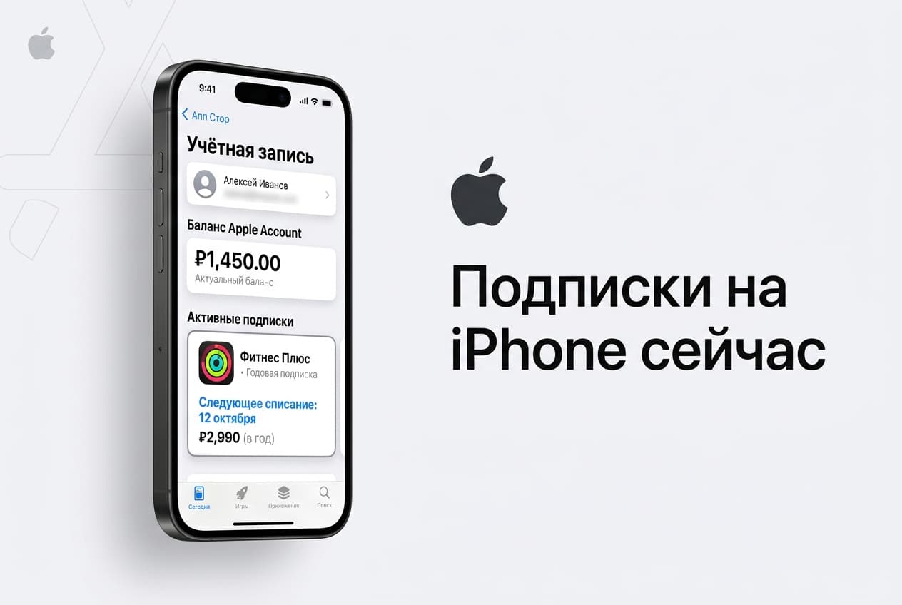 Как сейчас оплачивать подписки на iPhone из России в 2026 году