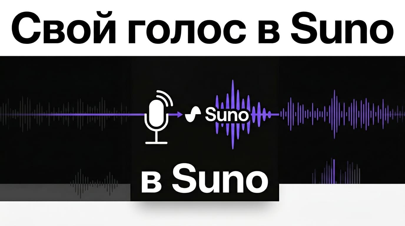 Как подключить свой голос в Suno: гайд по функции Voices