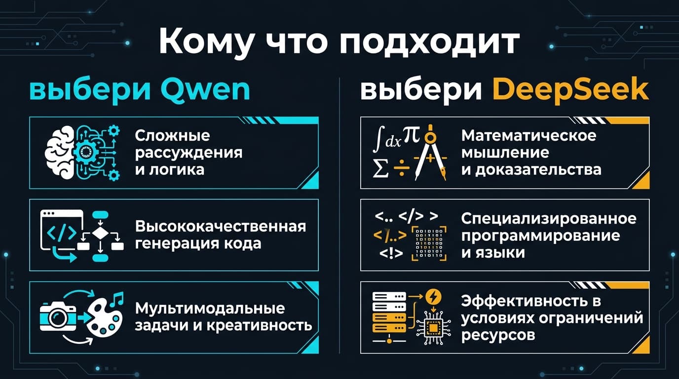 Qwen против DeepSeek в 2026 году: разбираемся, какой китайский ИИ выбрать под свои задачи — фото 4